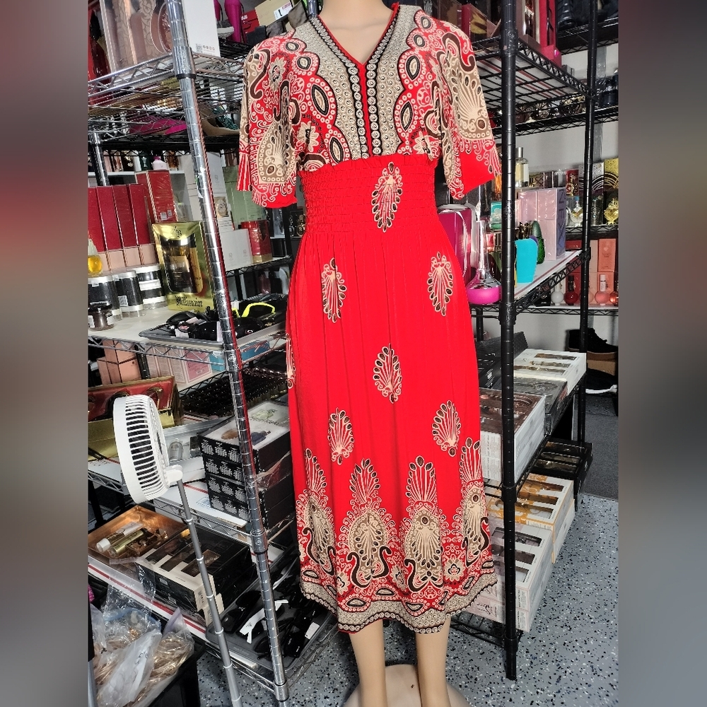 Printed Women's Dresses S/M , L/XL